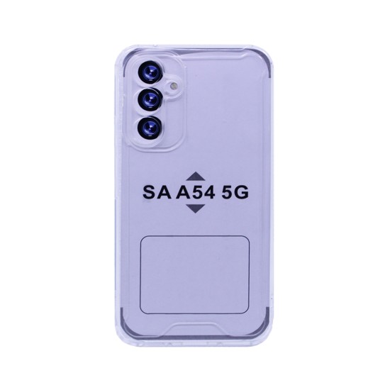 Capa de Silicone Duro para Samsung Galaxy A54 5G Transparente